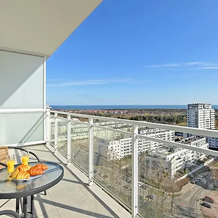 Ocean's View Top 18th Floor 公寓 格但斯克